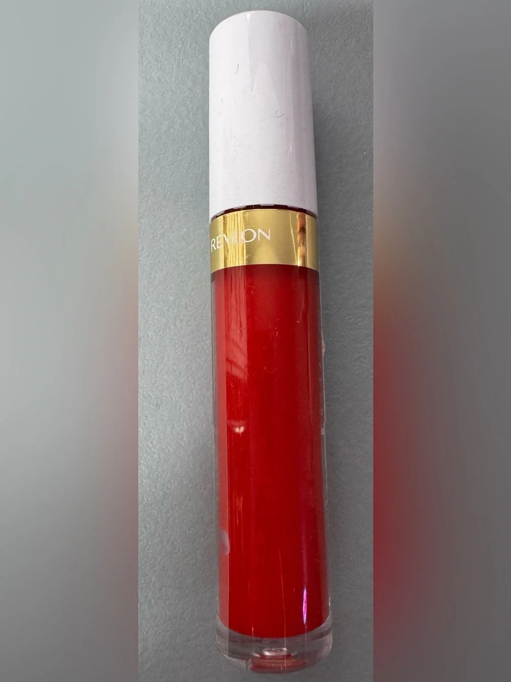 Revlon Brilliant Red Lip Gloss super lustrous glimmer 009 boiling point
